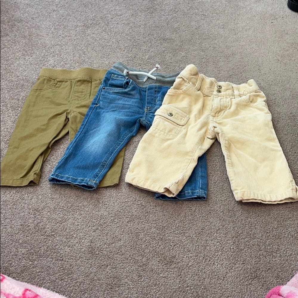 3 pair Boys pants